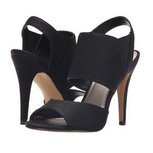 New Michael Antonio Black Loop Heels 8.5
